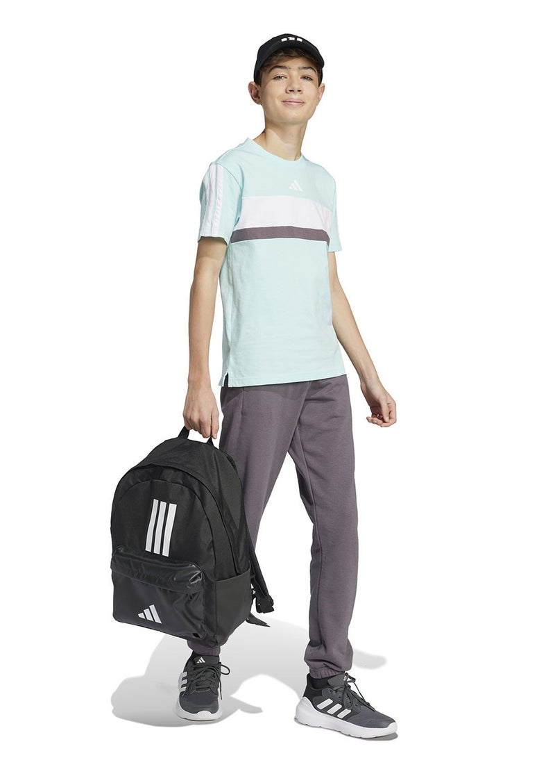 Adidas Youth Seasonal Essentials Tiberio 3 Stripes T-Shirt - Image 5